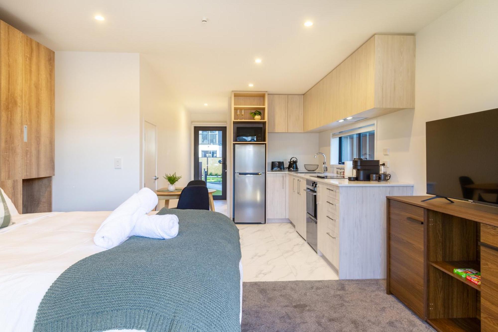 Single Level Studio Escape On Wilmer St - Central 크라이스트처치 외부 사진